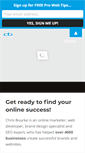Mobile Screenshot of chrisbourke.com